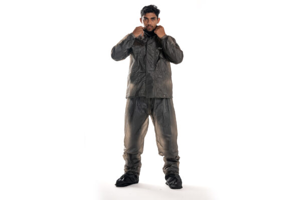 Impermeable Ecoflex Gris para Motos Gepack