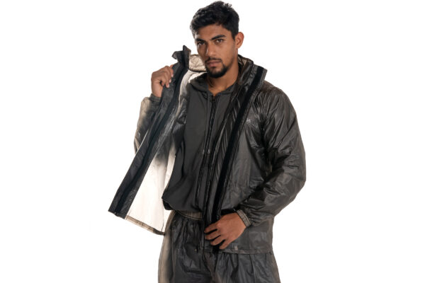 Impermeable Ecoflex Gris para Motos Gepack