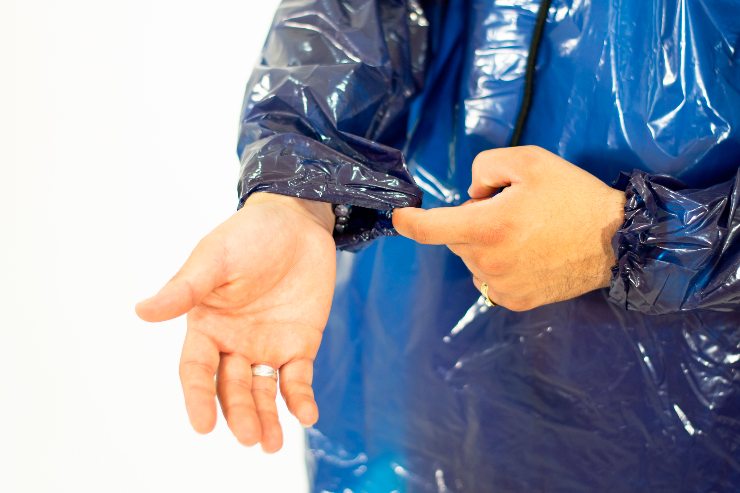 Impermeable de Bolsa Biodegradable Para motos