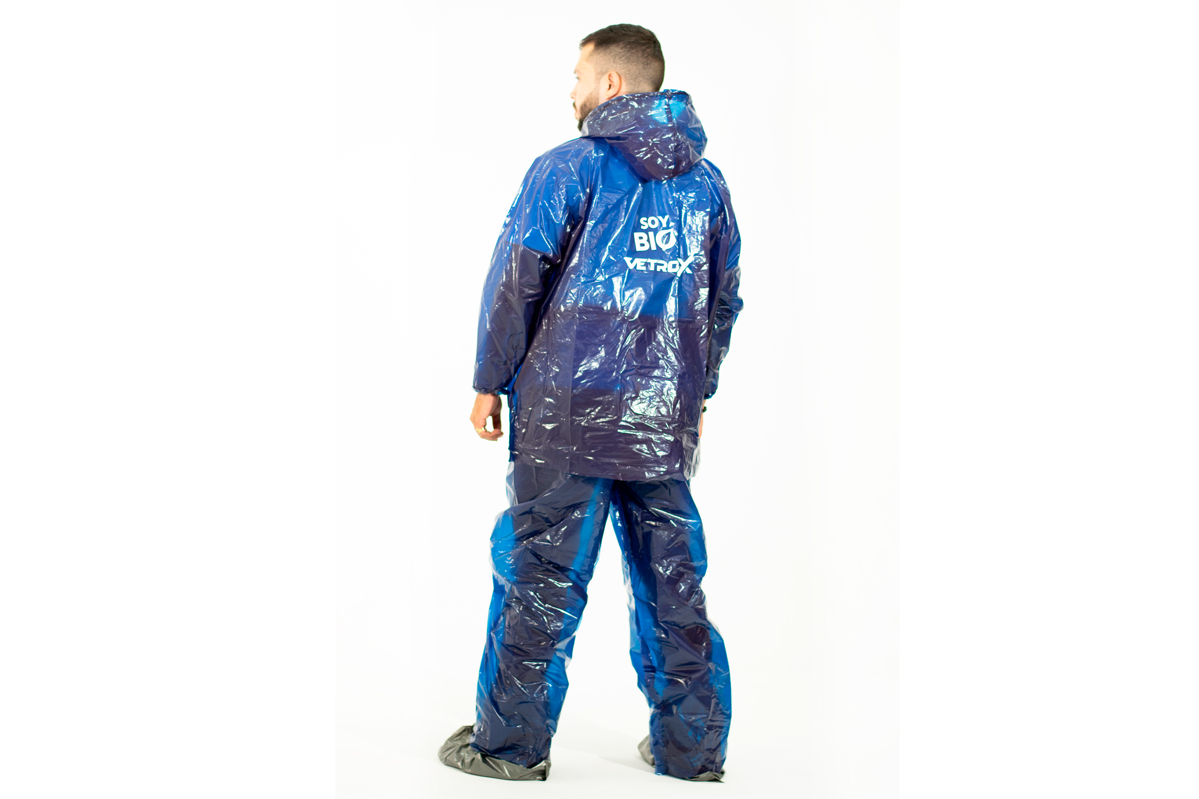 Impermeable de Bolsa Biodegradable Para motos