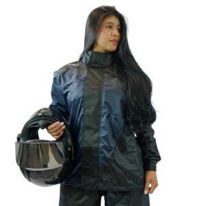 Impermeable Mujer Premium Gris para Motos