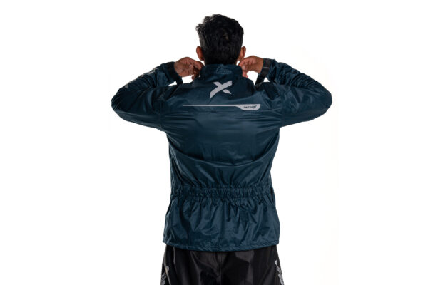 Impermeable Evo Azul  para Motos
