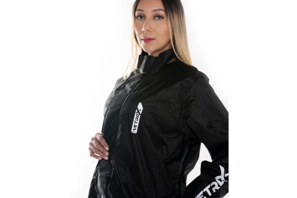 Impermeable Mujer Evo Negro para Motos