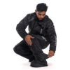 Impermeable Evo Negro/Gris  para Motos
