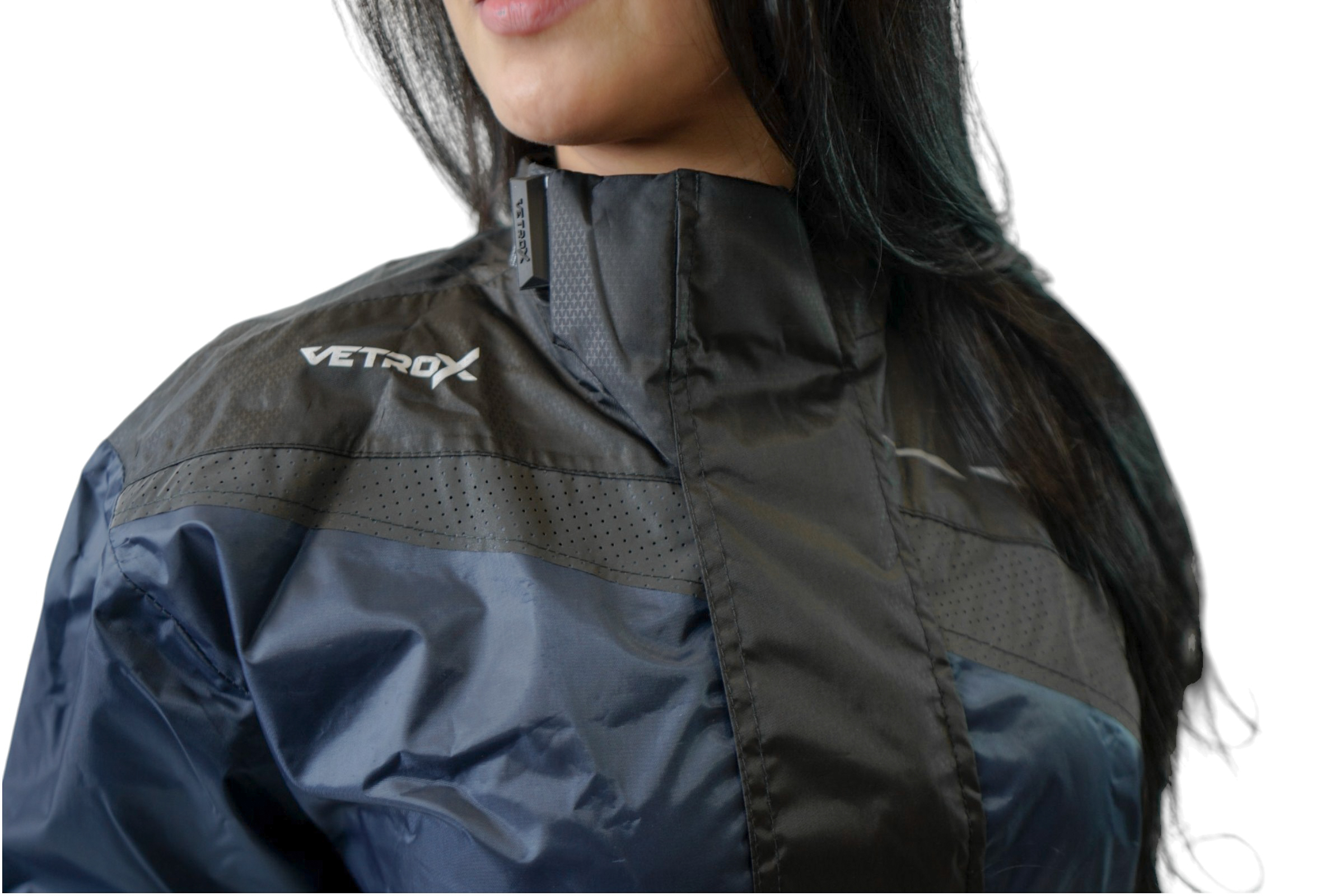 Impermeable Mujer Premium Gris para Motos