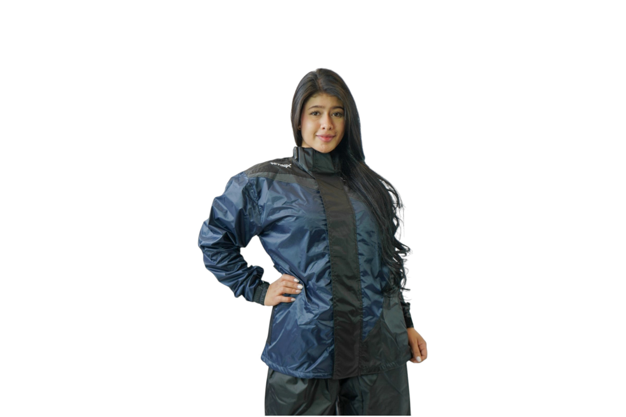 Impermeable Mujer Premium Gris para Motos
