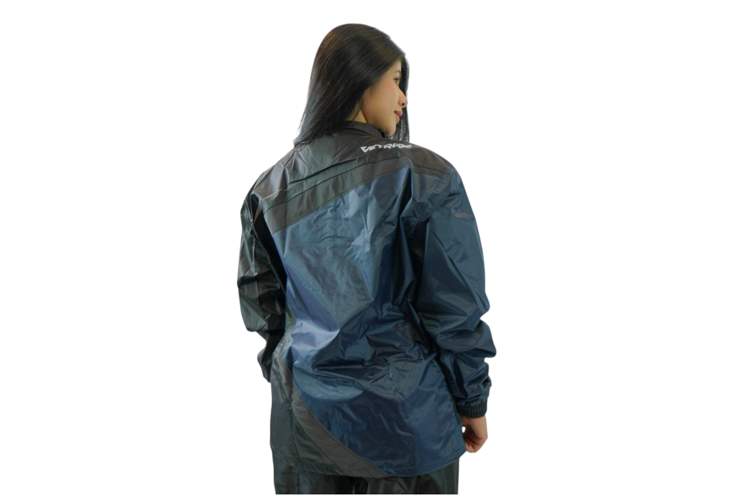 Impermeable Mujer Premium Gris para Motos