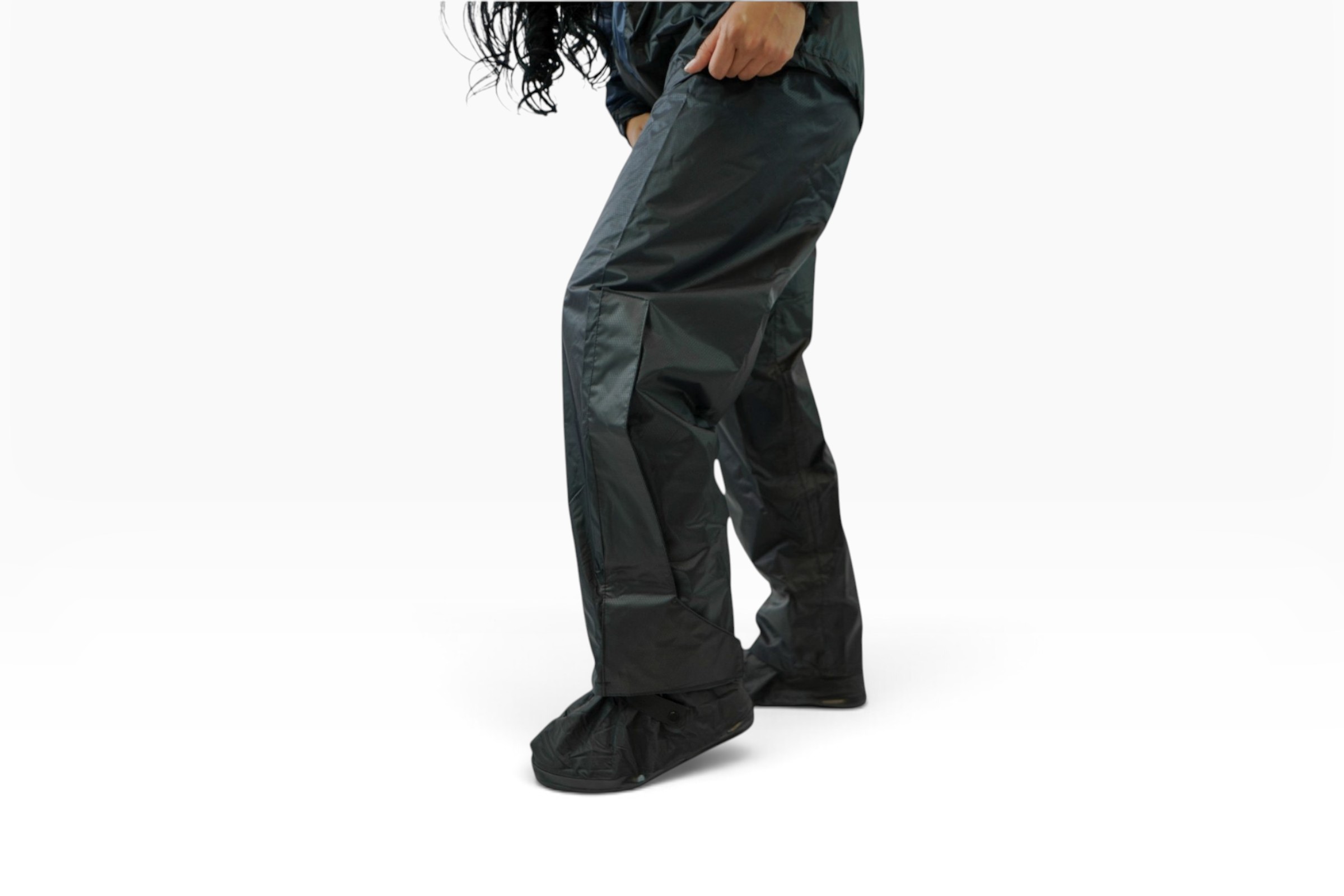 Impermeable Mujer Premium Gris para Motos