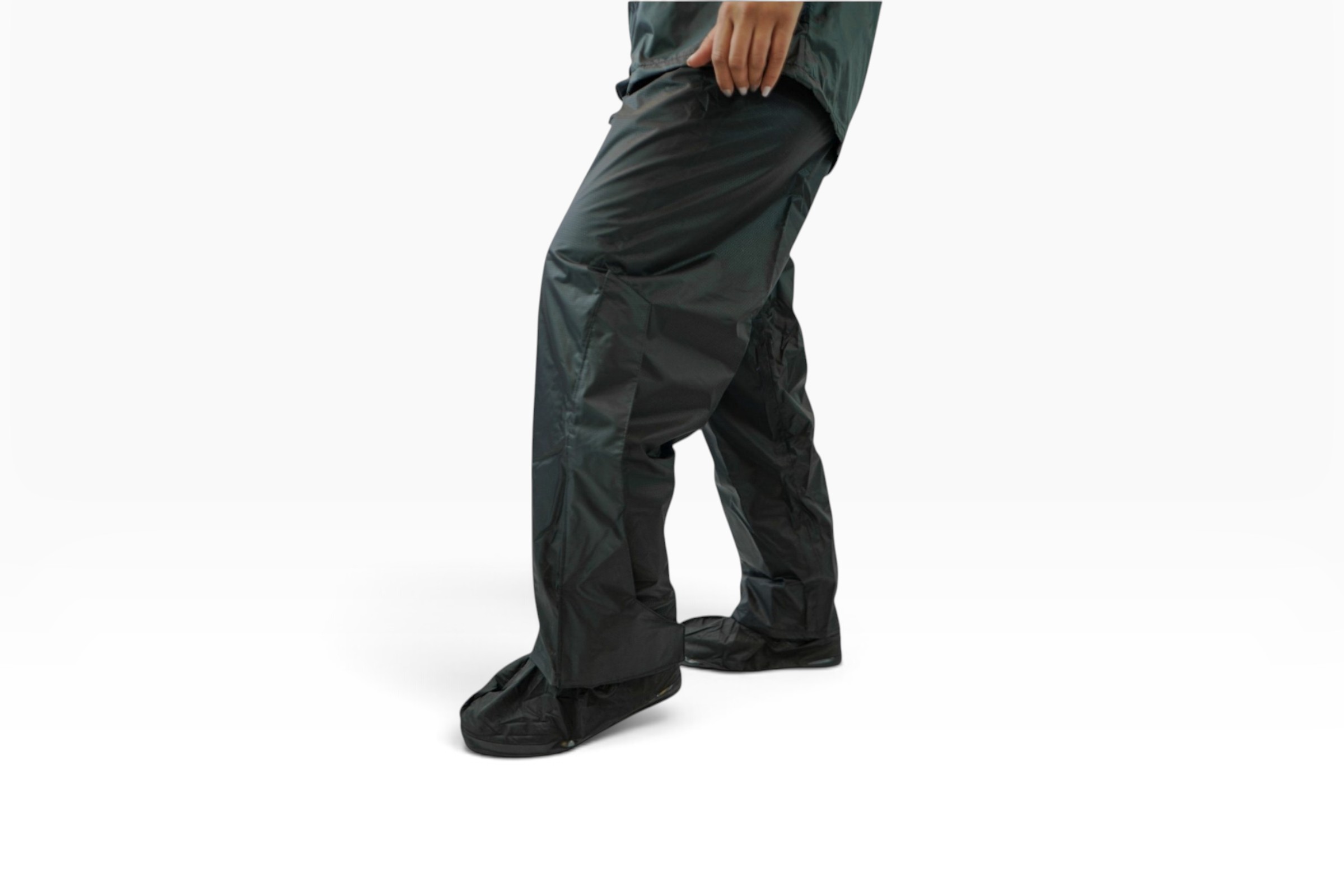 Impermeable Mujer Premium Negro para Motos