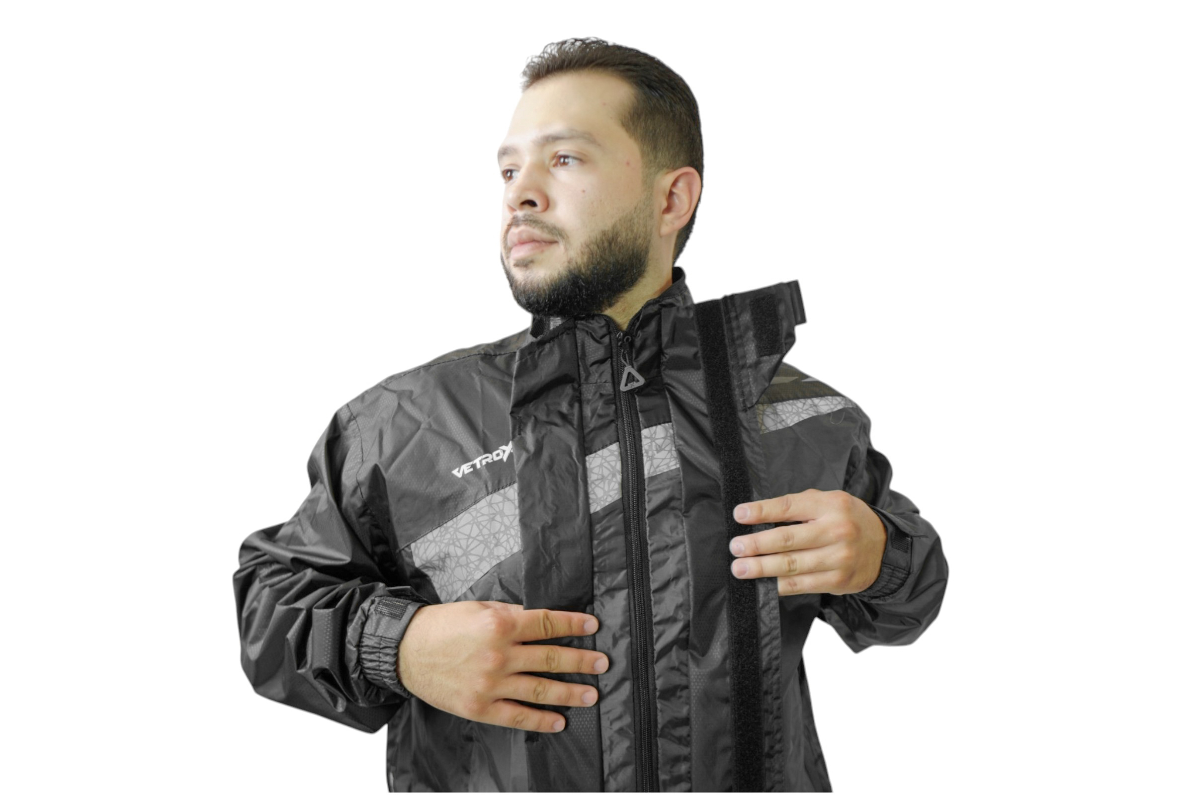 Impermeable Premium Gris para Motos
