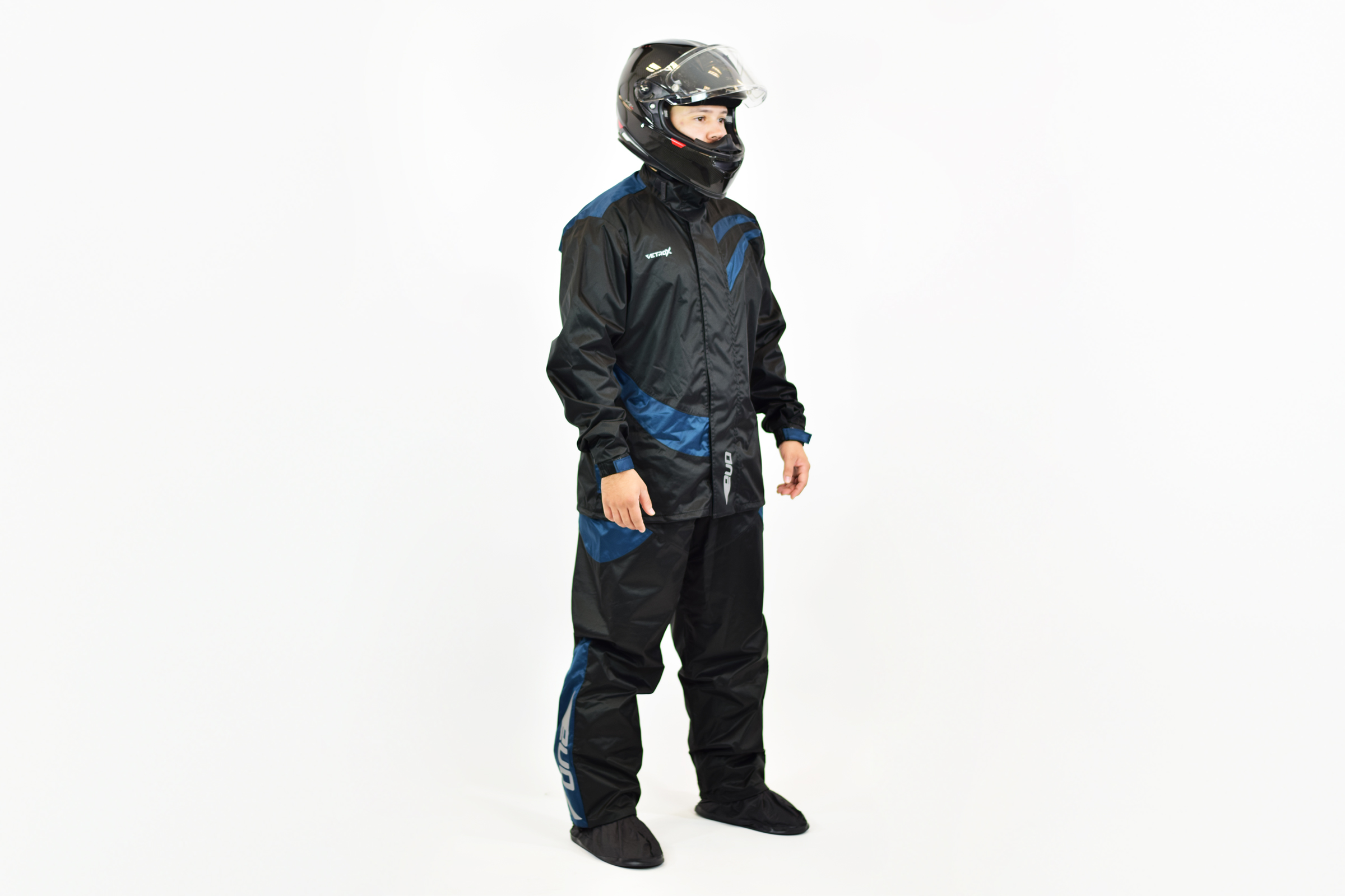 Impermeable Evo Azul para Motos 2026
