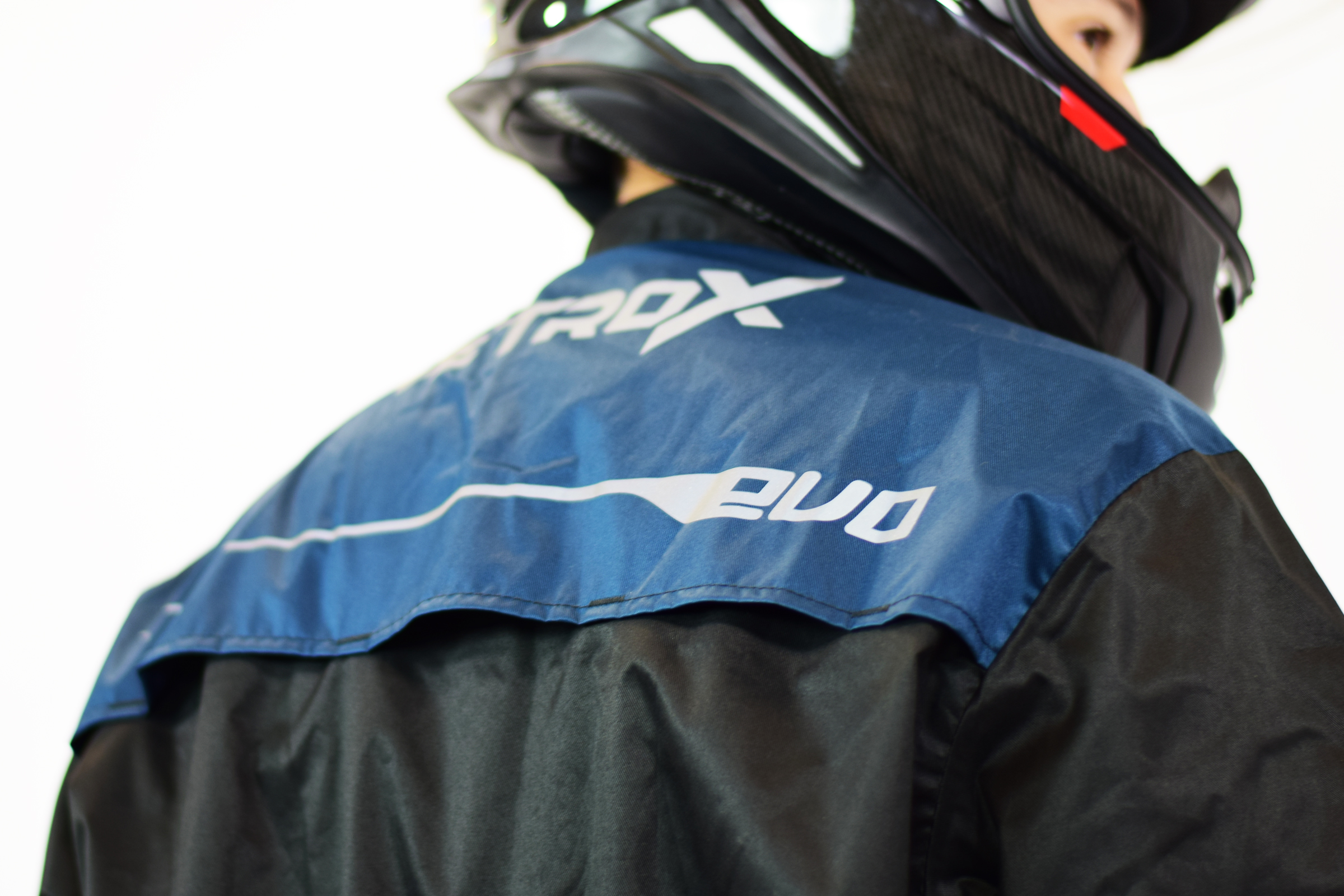 Impermeable Evo Azul para Motos 2026