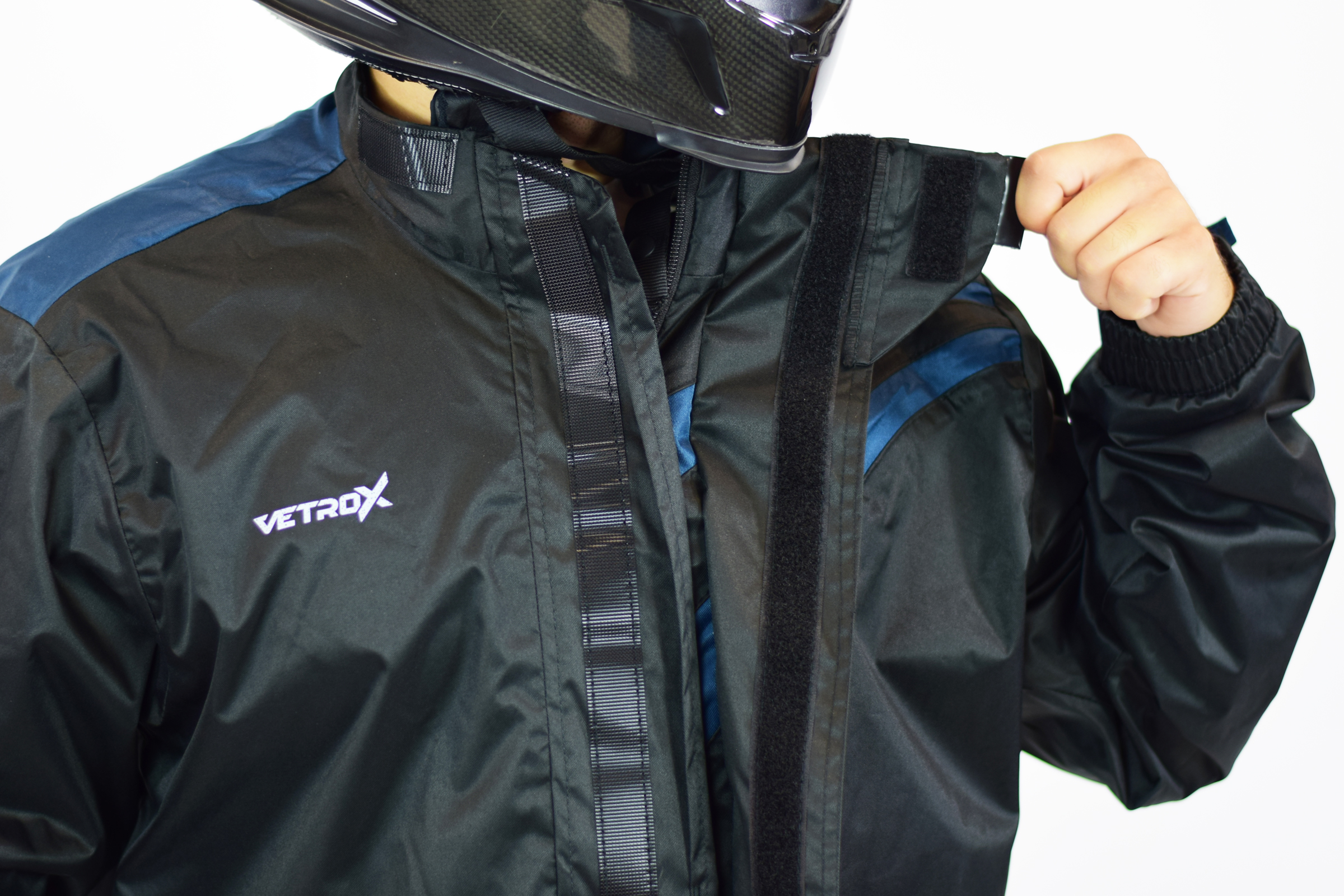 Impermeable Evo Azul para Motos 2026