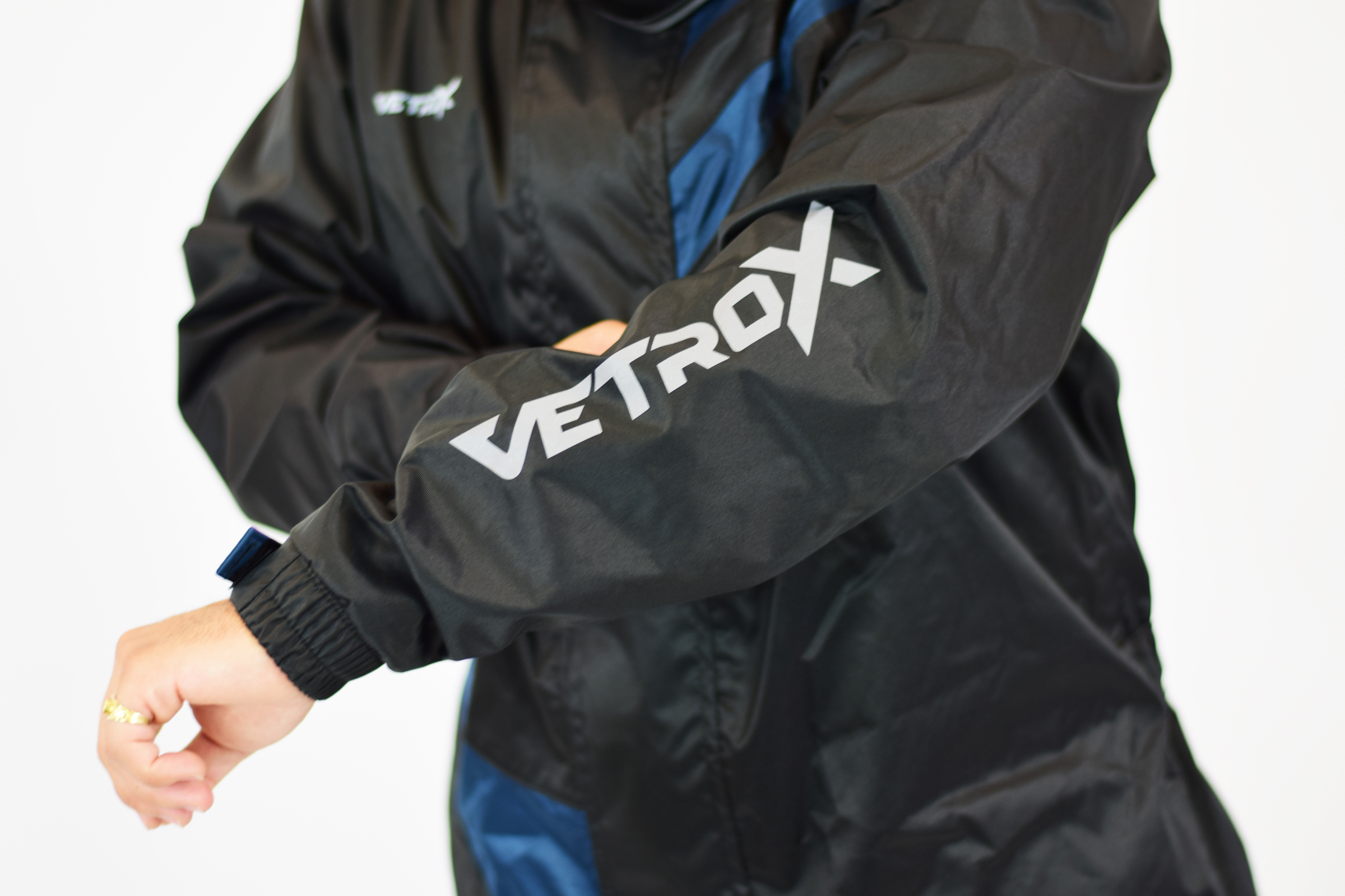 Impermeable Evo Azul para Motos 2026
