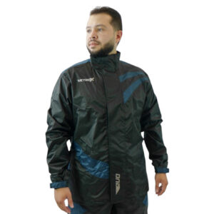 Impermeable Evo Azul para Motos 2026