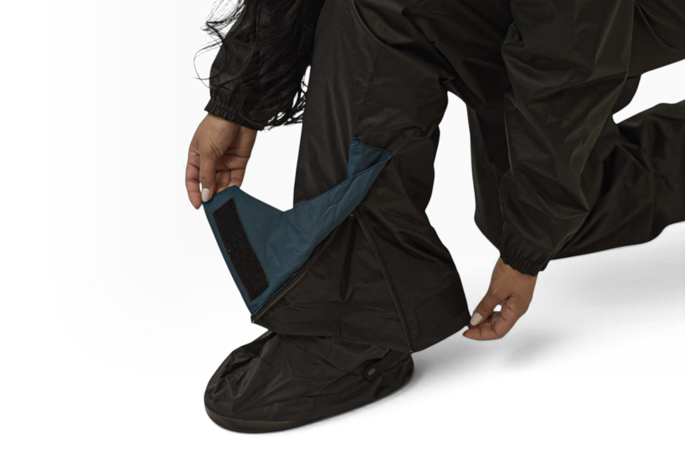 Impermeable Street Negro Azul 2026