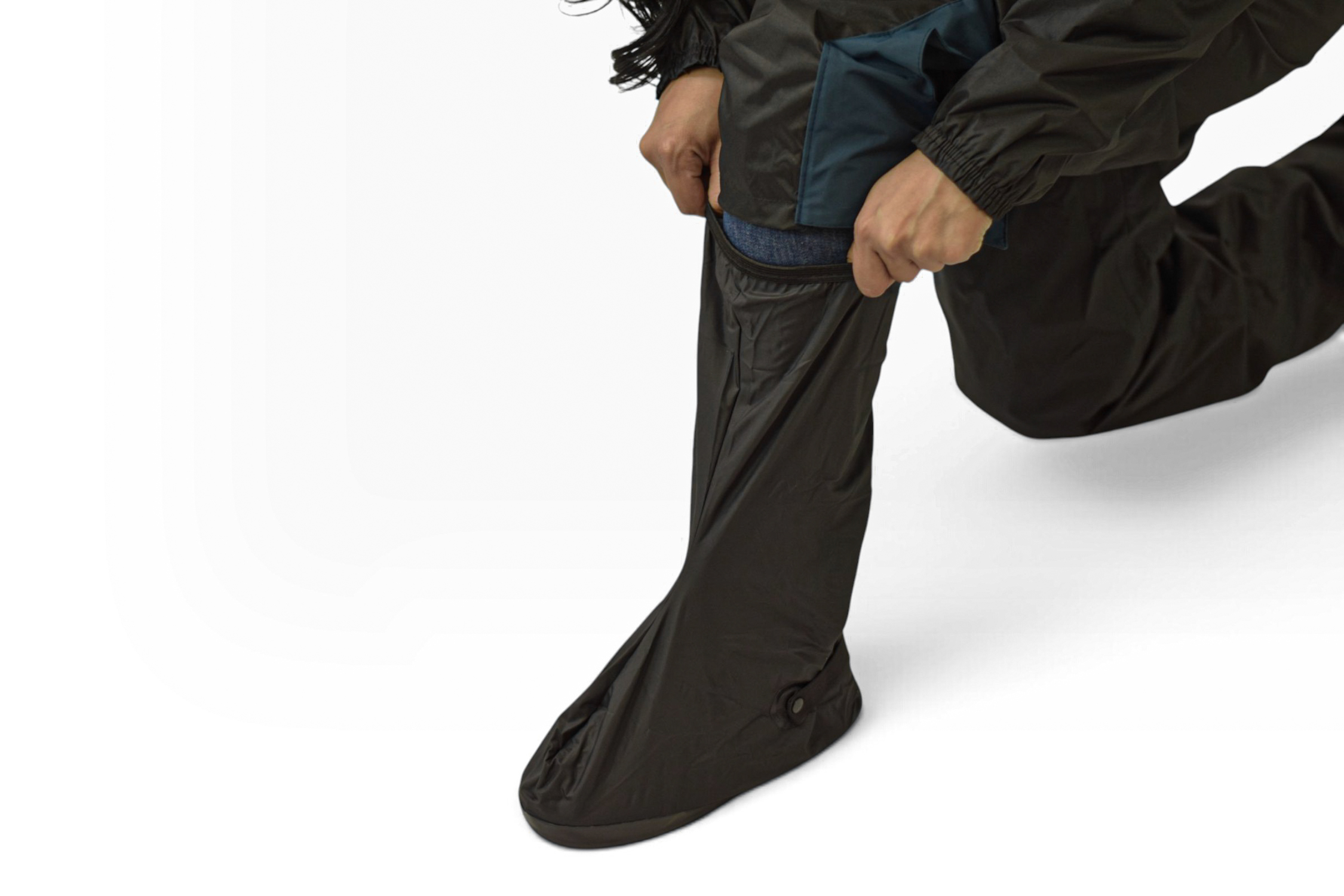 Impermeable Street Negro Azul 2026