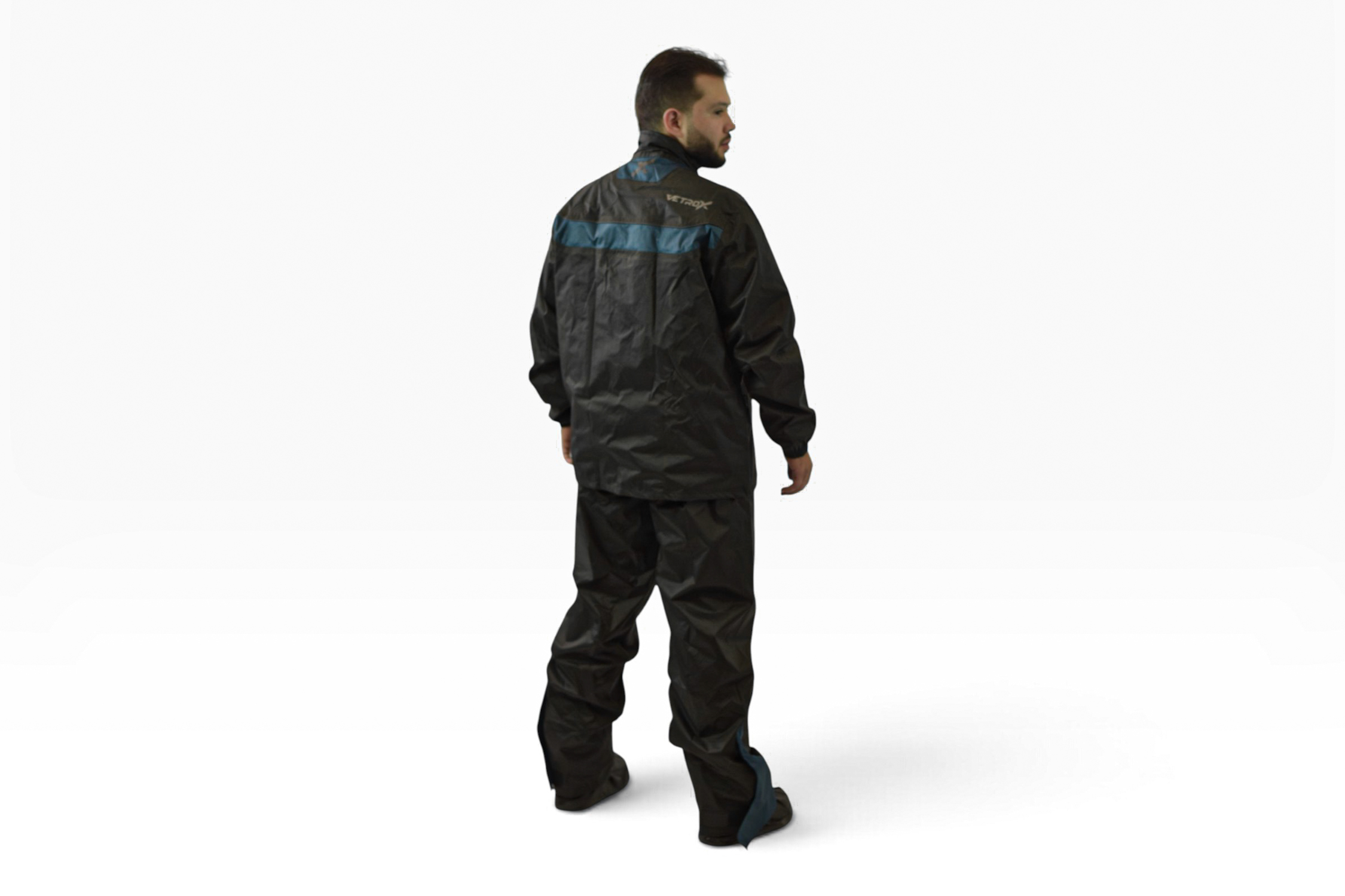 Impermeable Street Negro Azul 2026