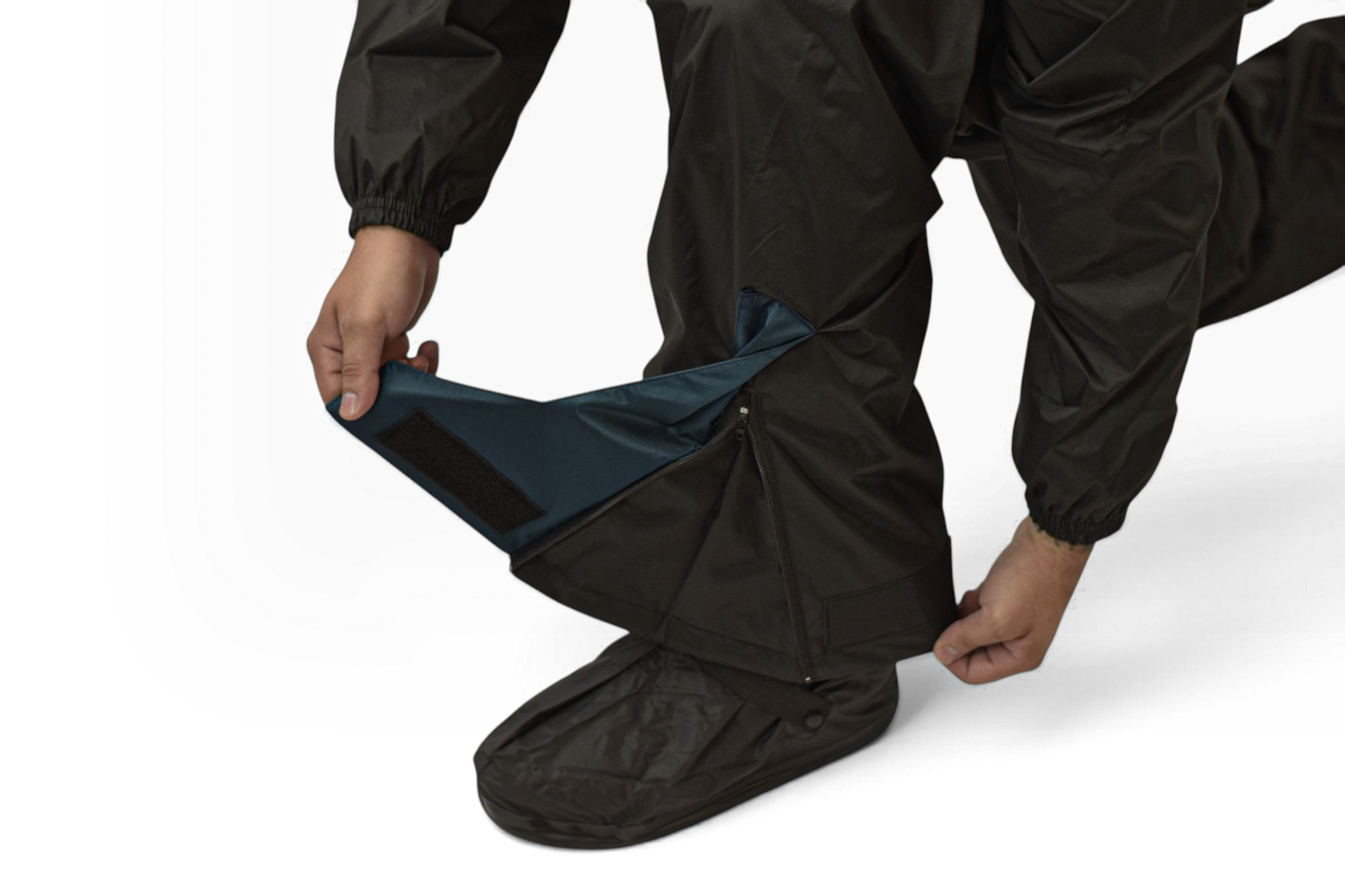 Impermeable Street Negro Azul 2026