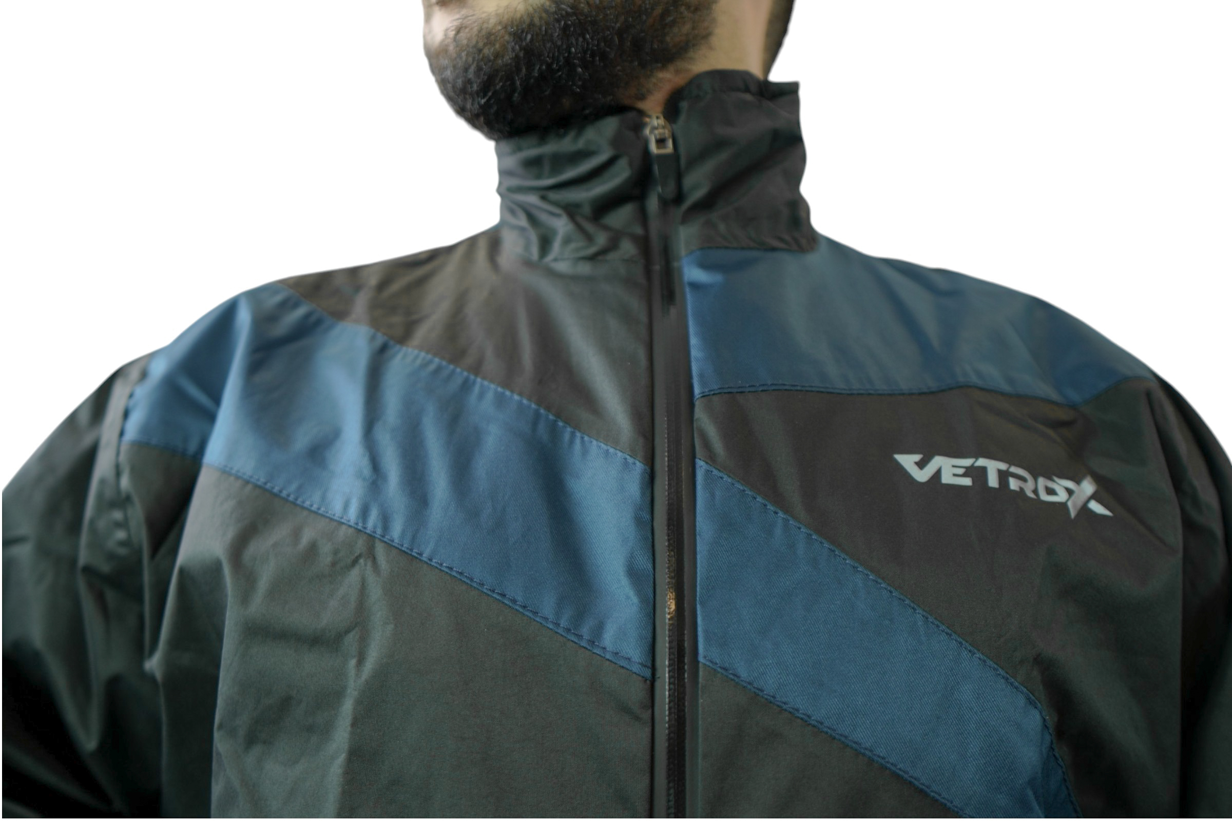 Impermeable Street Negro Azul 2026