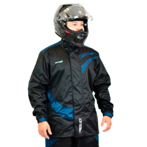 Impermeable Evo Azul para Motos 2026