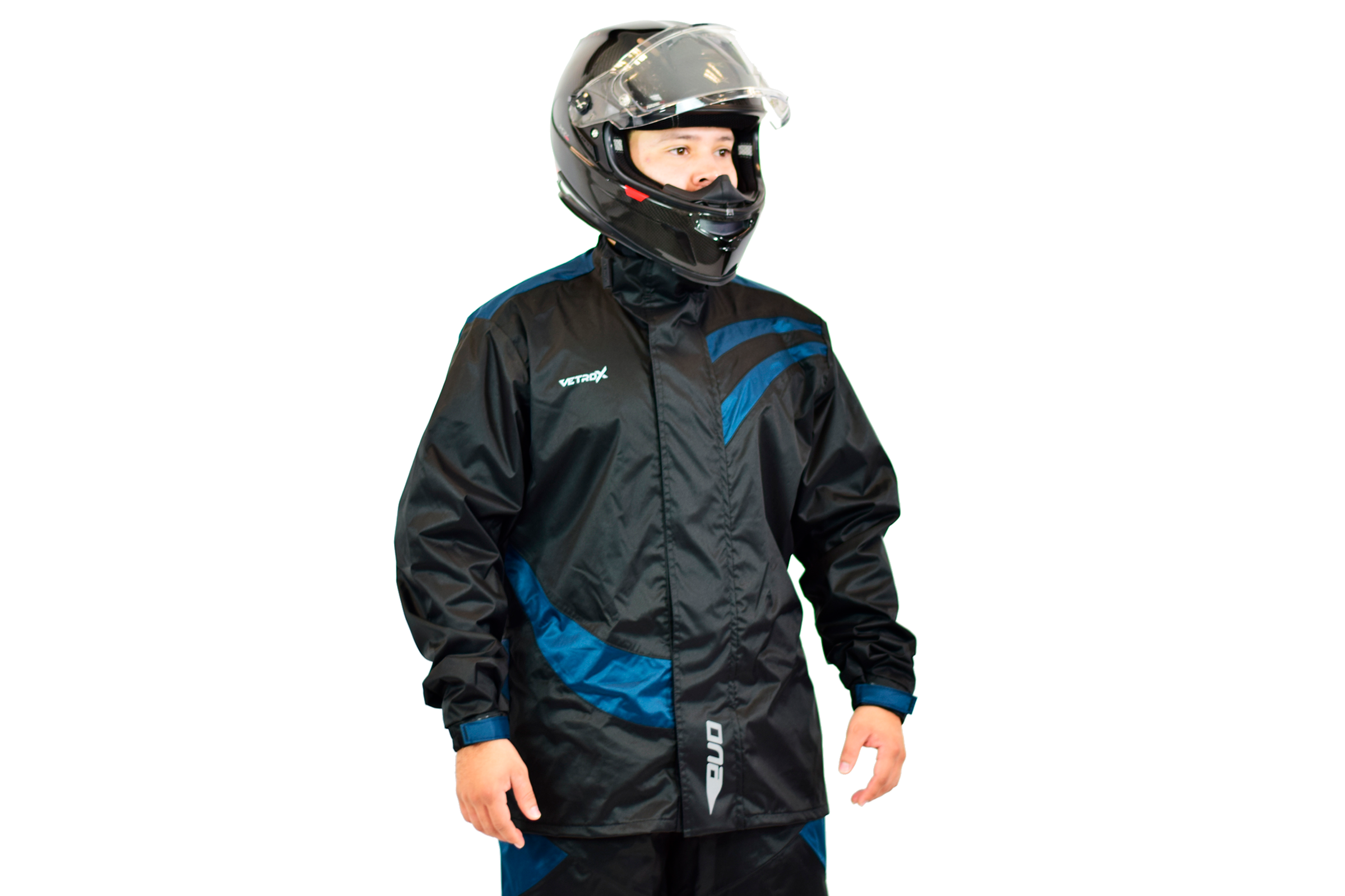 Impermeable Evo Azul para Motos 2026