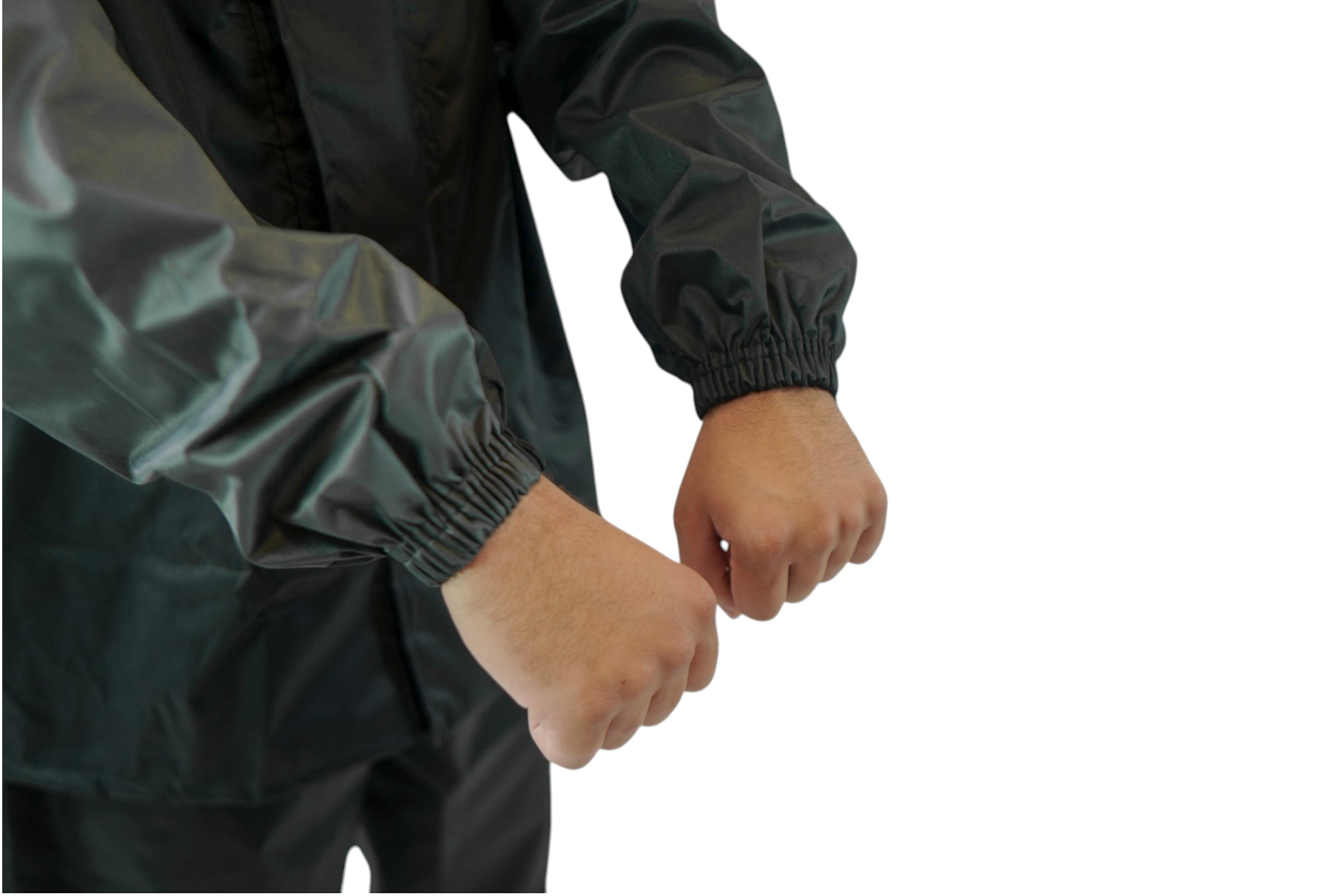 Impermeable DC Negro Gris para Motos Gepack